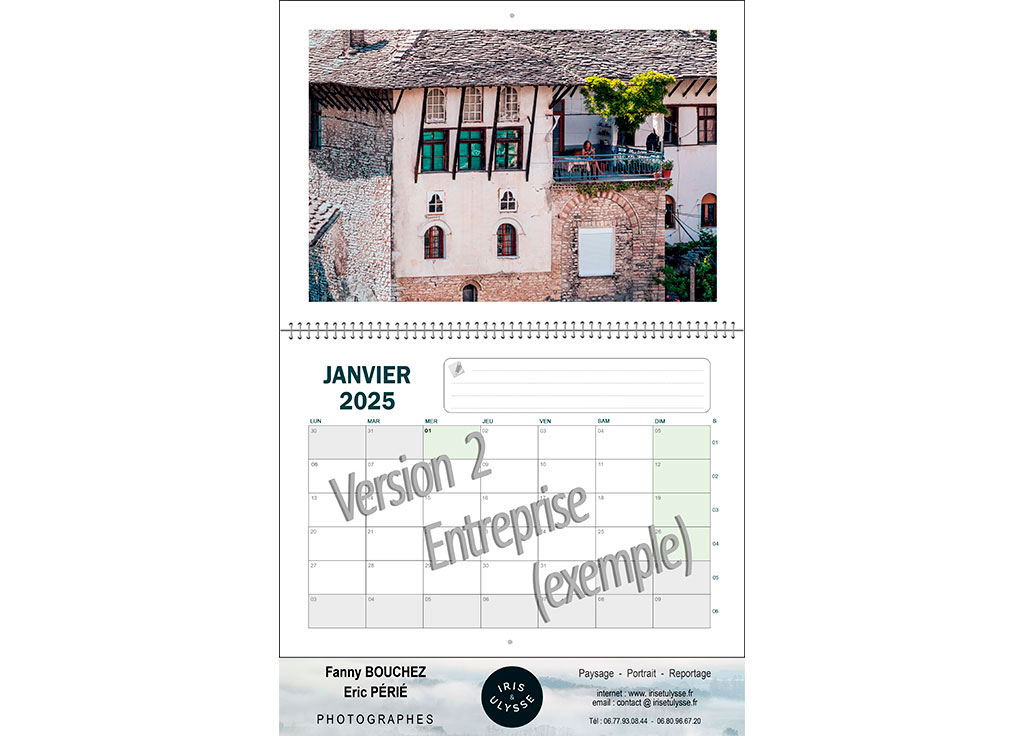 Calendrier 2024 "Albanie" – Image 6