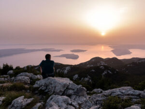 coucher-soleil-mer-adriatique-zavizan-velebit-croatie