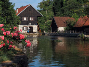 lac-retenue-moulin-rastoke-croatie