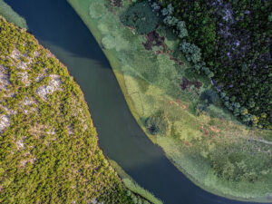 vue-verticale-riviere-rijeka-crnojevica-montenegro