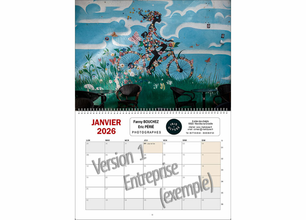 Calendrier 2025 "Arts de la rue" – Image 6