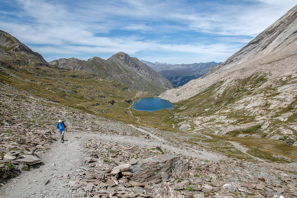 randonneur-lac-foreant-gr58-hautes-alpes