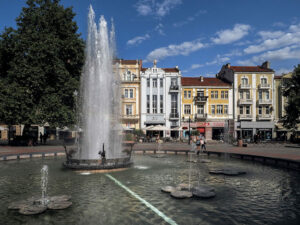 fontaine-place-centre-plovdiv-bulgarie