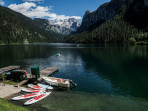 barques-lac-gosau-autriche