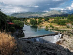 Chute Niagara sur la rivière Cijevna à Podgorica au Montenegro